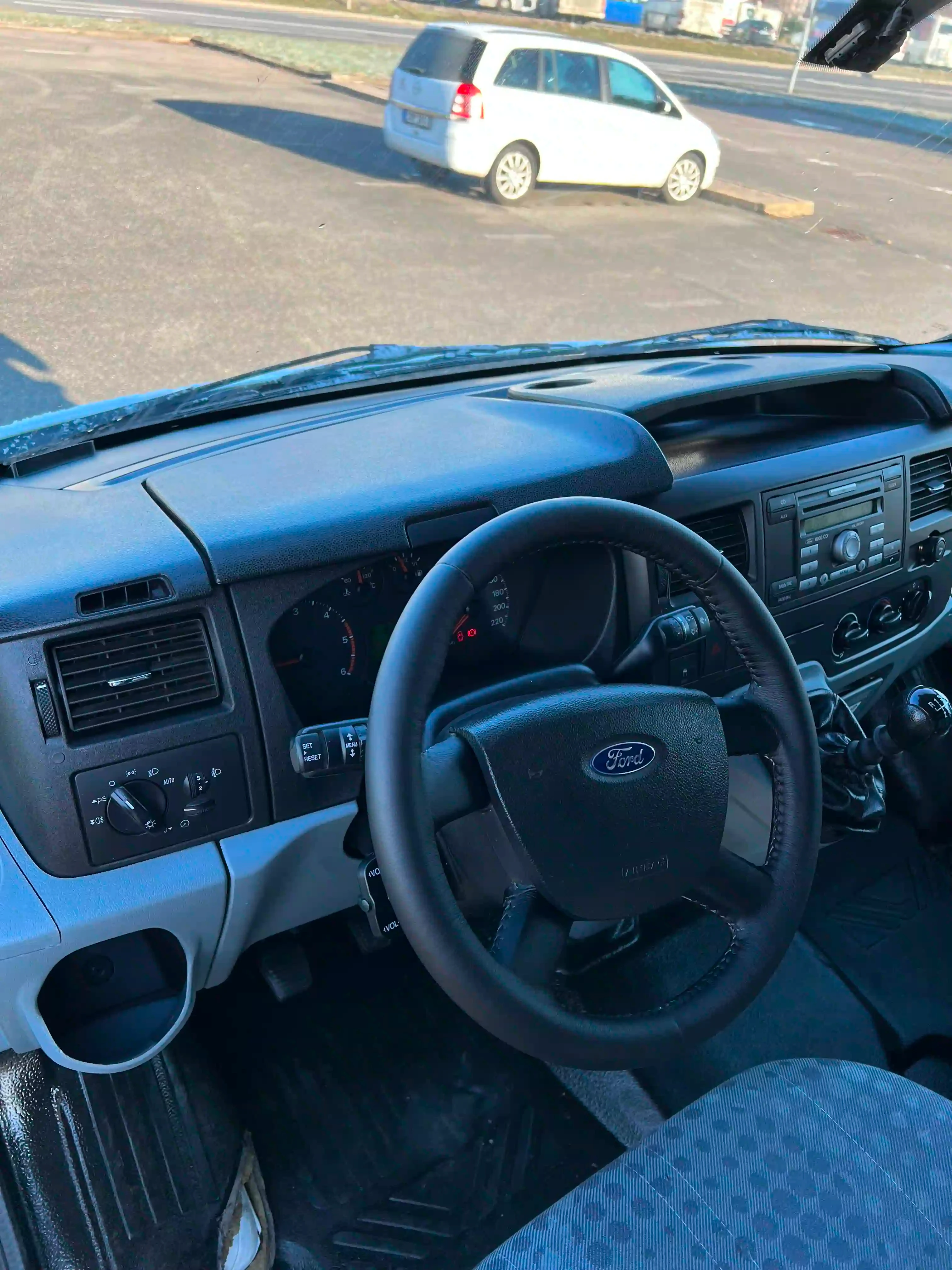 Fiat pohled na volant